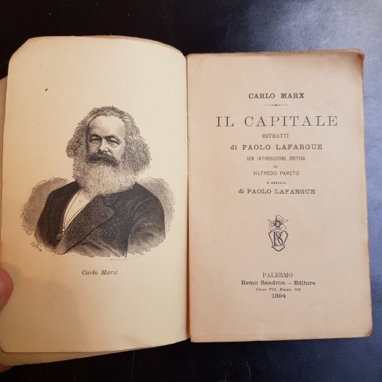 Il Capitale. Estratti di Paolo Lafargue con introduzione critica di …