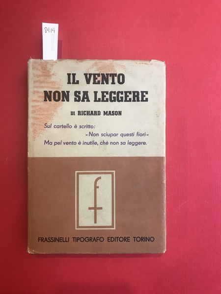 Il vento non sa leggere. Traduzione di Bruno Fonzi