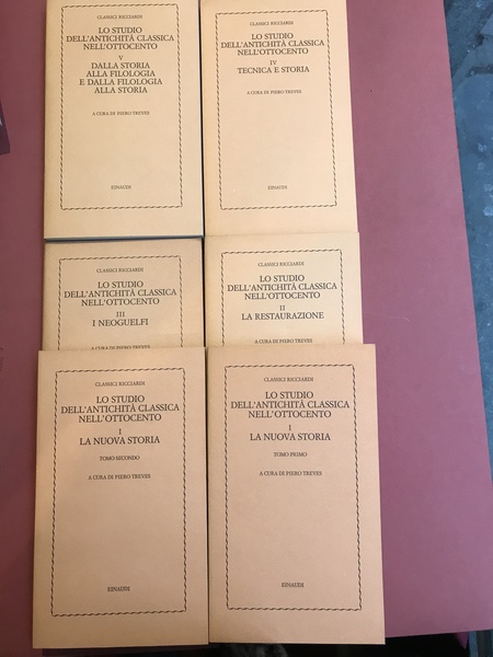 Lo studio dell'antichità classica nell'Ottocento - la nuova storia