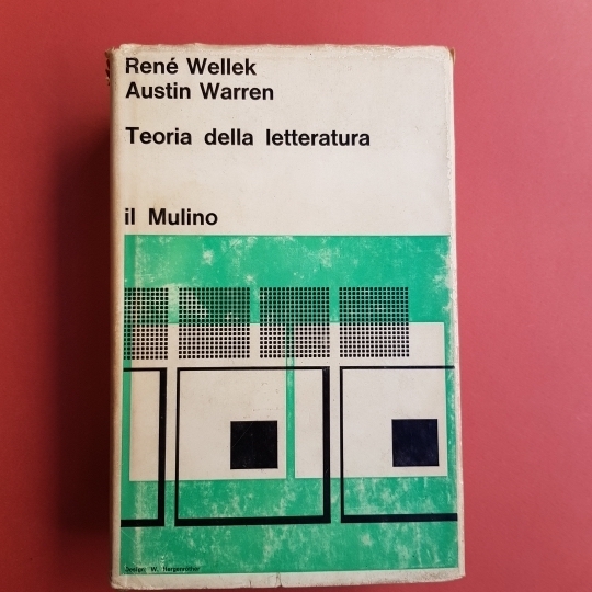 Teoria della letteratura.