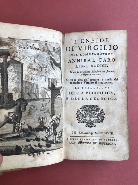 L'eneide di Virgilio del commendatore Annibal Caro libri dodici. In …