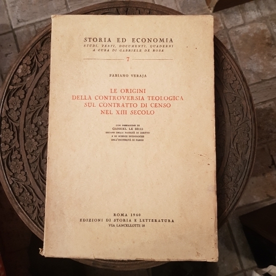 Le origini della controversia teologica sul contratto di censo nel …