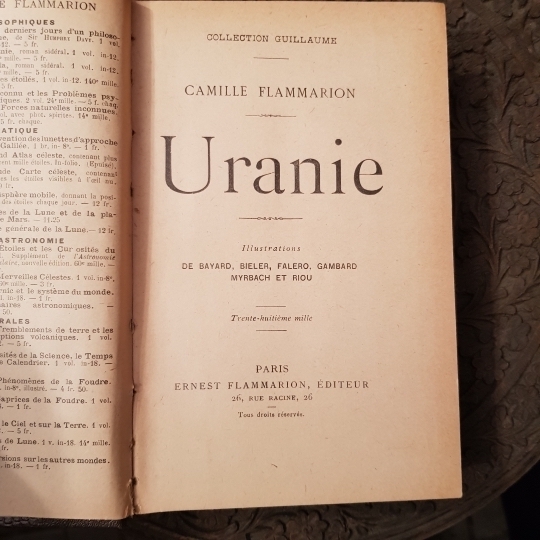 Uranie. Illustrations de Bayard, Bieler, Falero, Gambard, Myrbach et Riou