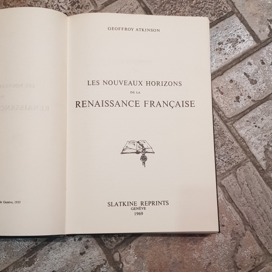 Les Nouveaux Horizons de la Renaissance Francaise