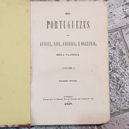 Os Portuguezes em Africa, Asia, America e Oceania. Segunda edicao