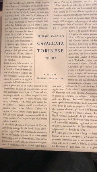 Cavalcata torinese 1748 - 1960