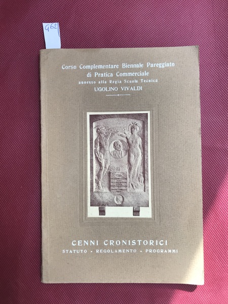 Corso Complementare Biennale Pareggiato di Pratica Commerciale annesso alla Regia …