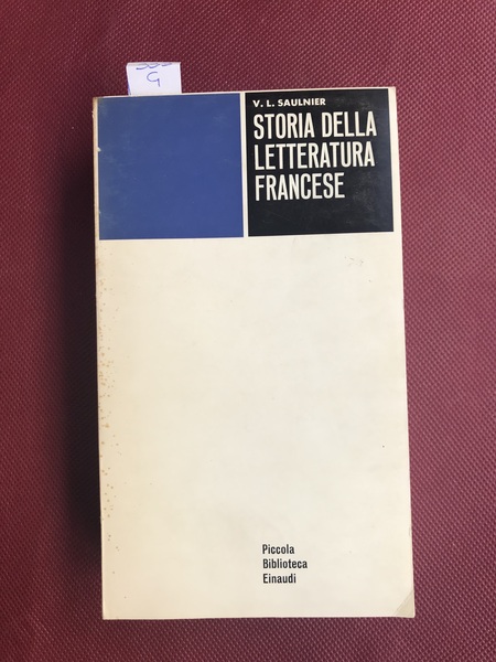 Storia della letteratura francese