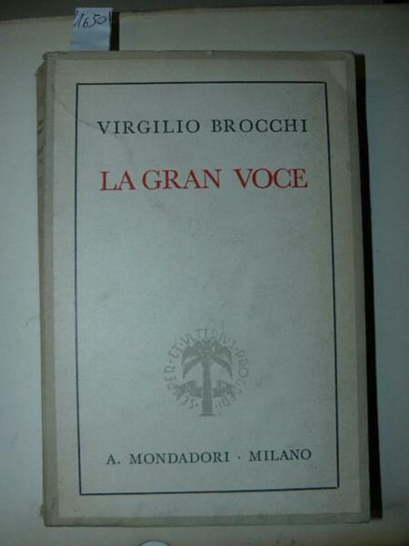 La gran voce. Misteri.