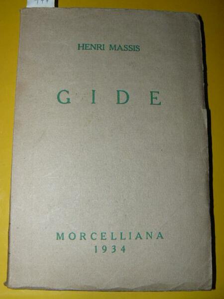 Gide. Traduzione di G:L: Pizzolari.