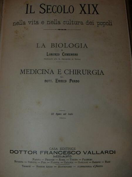 La Biologia. Medicina e chirurgia.