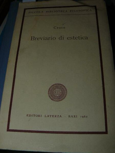 Breviario di estetica. Quattro lezioni.
