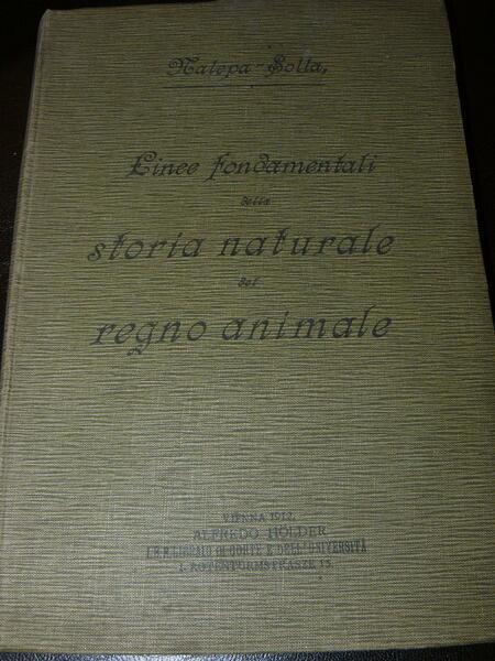 Linee fondamentali della storia naturale del regno animale con speciale …