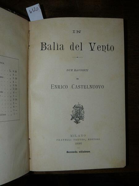 In balia del vento. Due racconti.