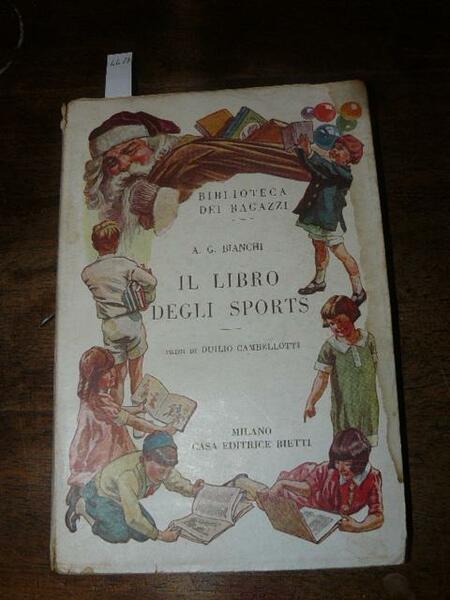 Il libro degli sports. Fregi di Duilio Cambellotti
