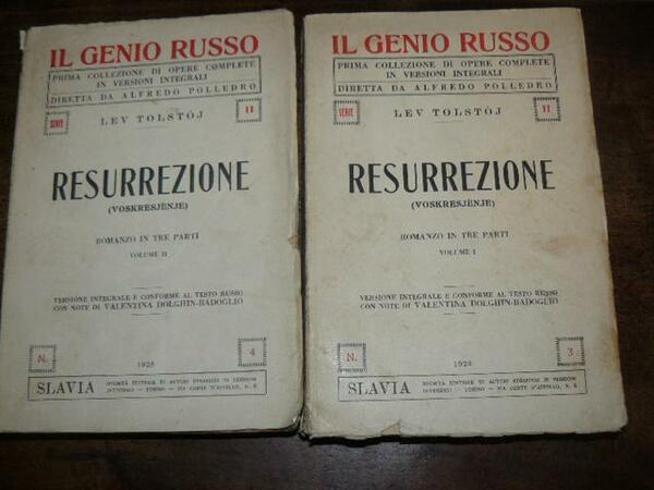 Resurrezione. Romanzo intre parti. Versione integrale e conforme al testo …