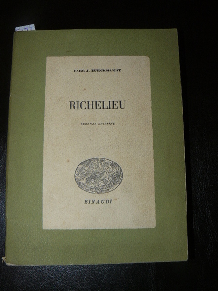 Richelieu. Traduzione di Bruno Revel. Seconda edizione