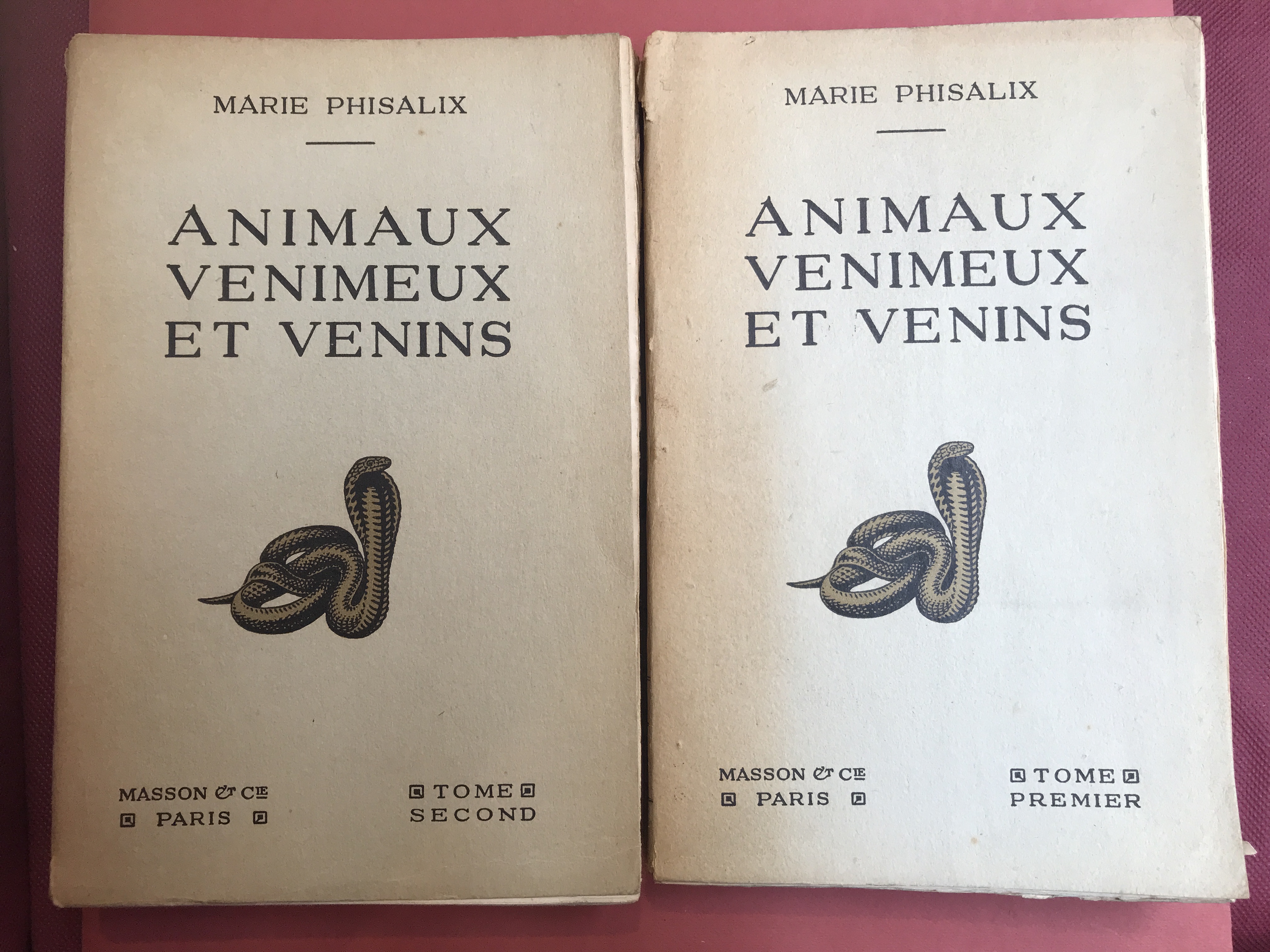 Animaux Venimeux et Venins. La fonction venimeuse chez tous les …