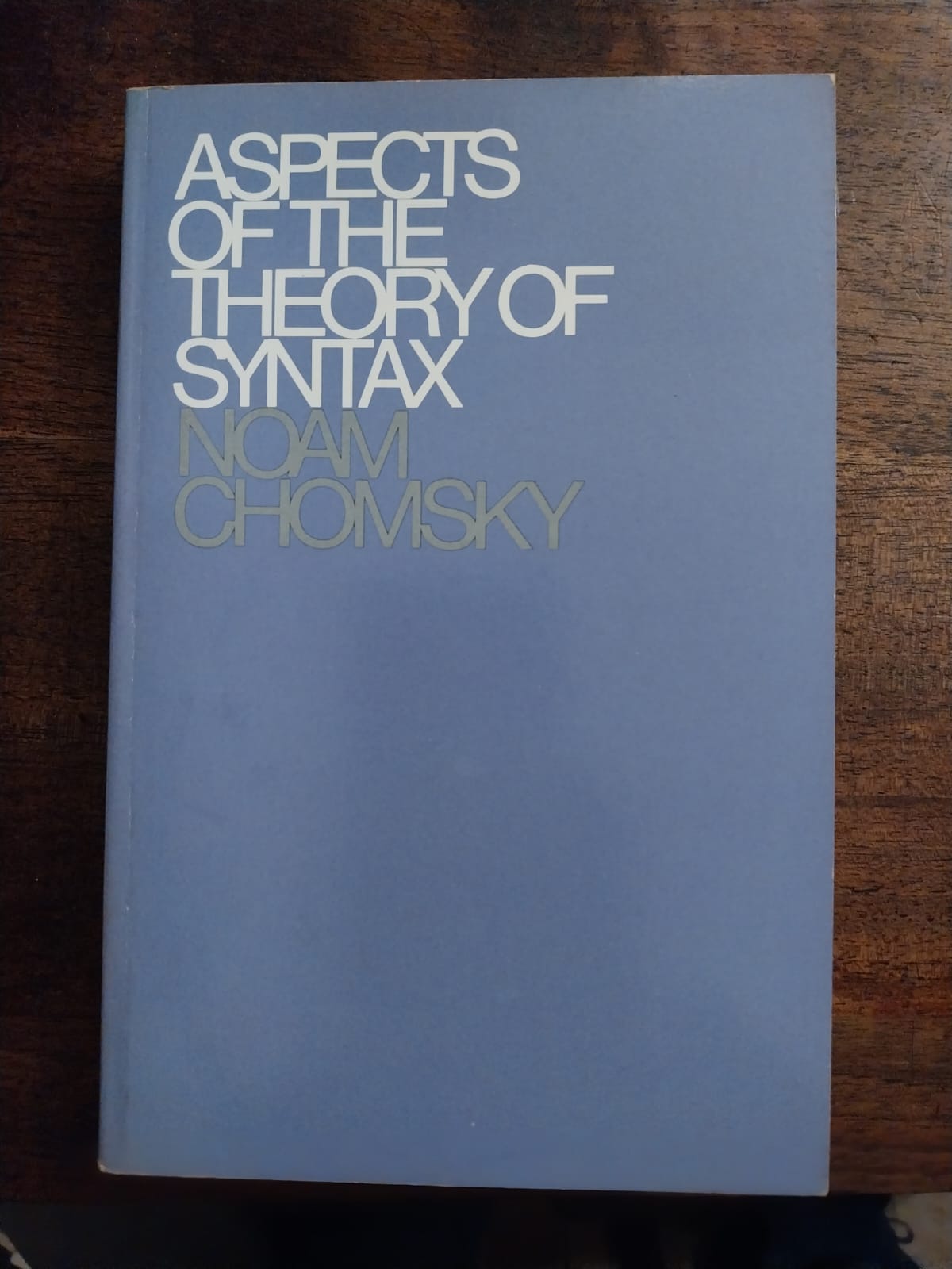 Aspects of the Theory of Syntax