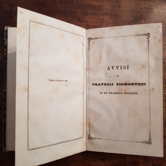 Avvisi di un padre a' suoi figliuoli. Segue: Avvisi ai …