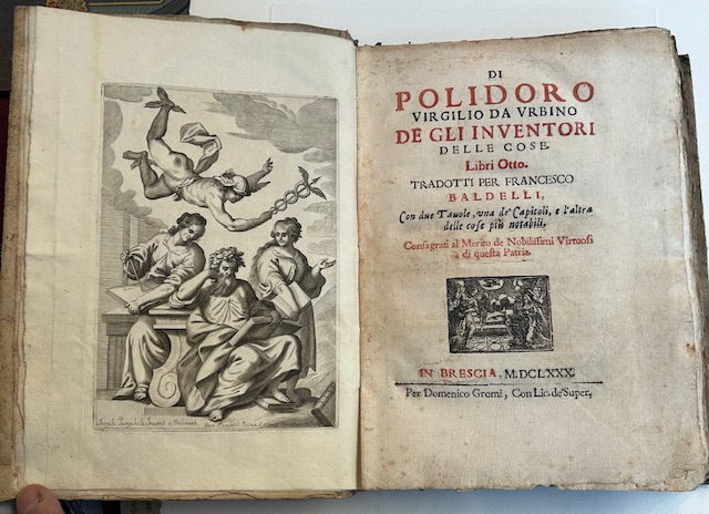 DE GLI INVENTORI DELLE COSE Libri Otto. Tradotti per Francesco …