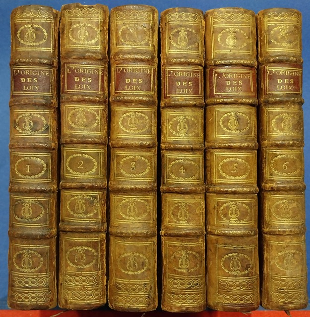 De l'origine des loix, des arts et des sciences, et …