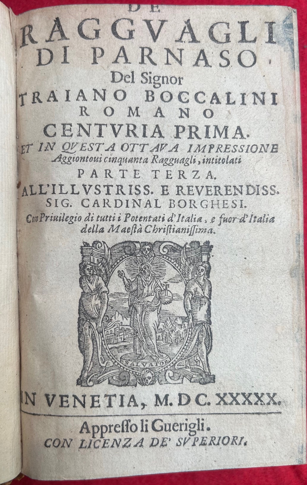 De ragguagli di parnaso. Centuria prima - seconda et in …