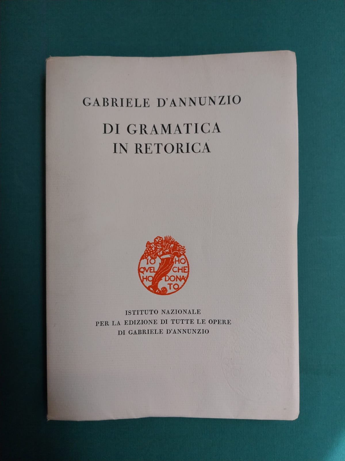 Di gramatica in retorica.