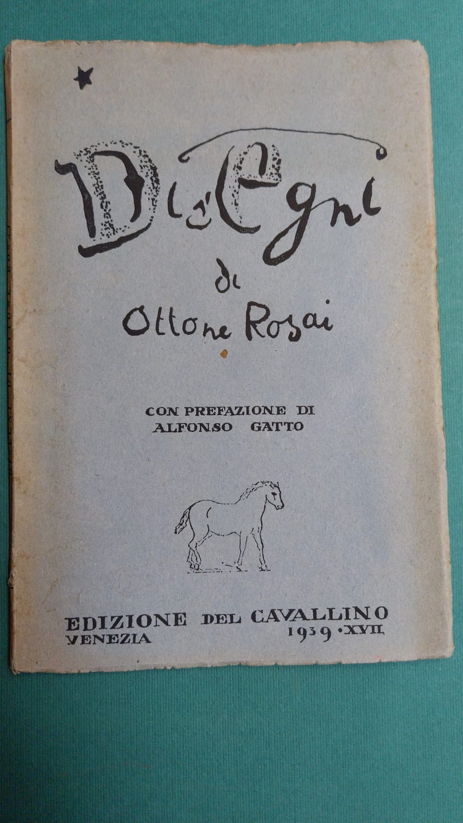 Disegni di Ottone Rosai con prefazione di Alfonso Gatto.