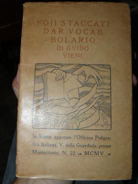 Foji staccati dar vocabbolario pe' commido dev la gioventù studiosa. …