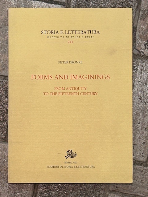 Forms and imaginings from antiquity to the fifteenth century
