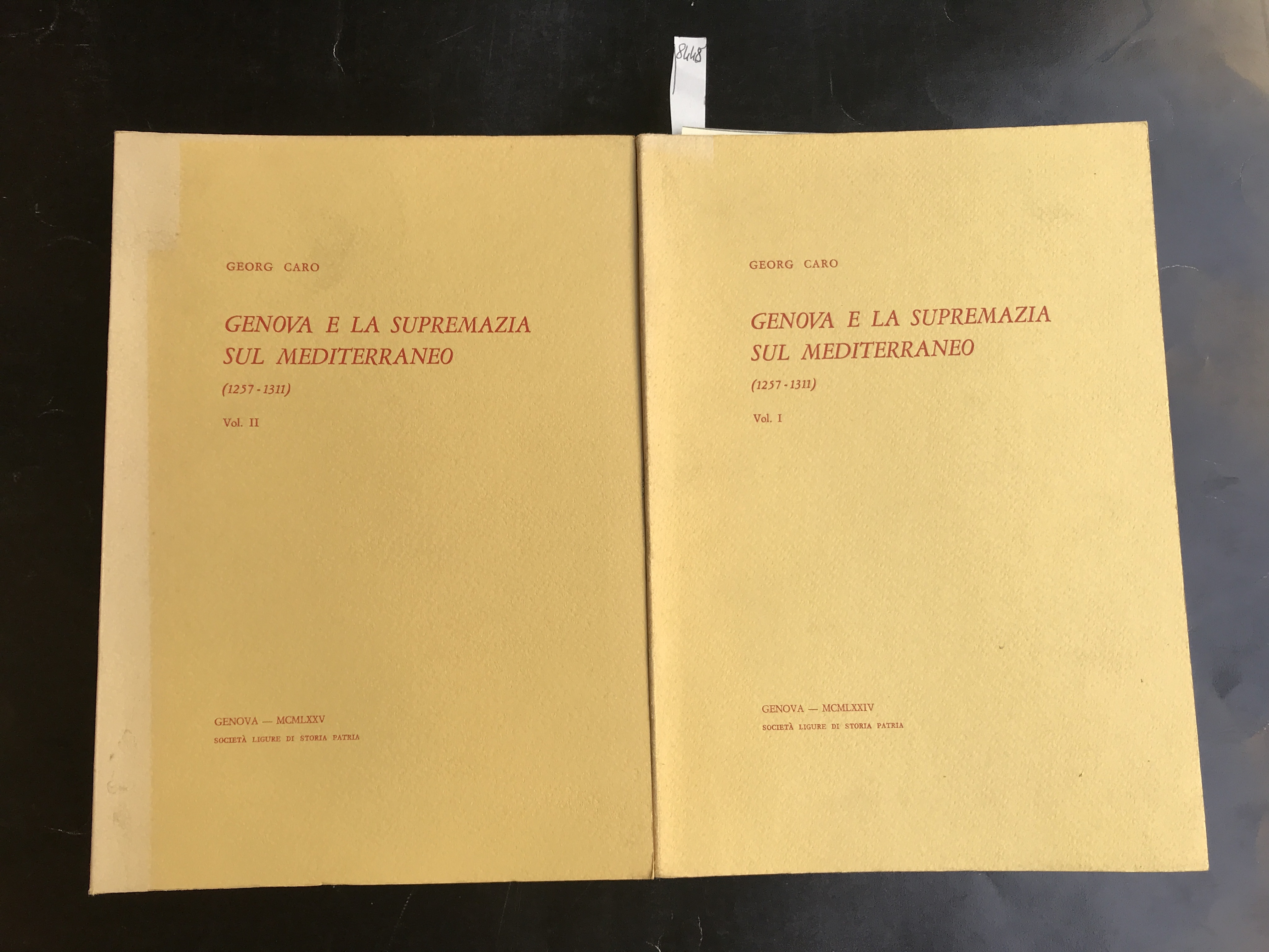 Genova e la supremazia sul Mediterraneo ( 1257 - 1311)