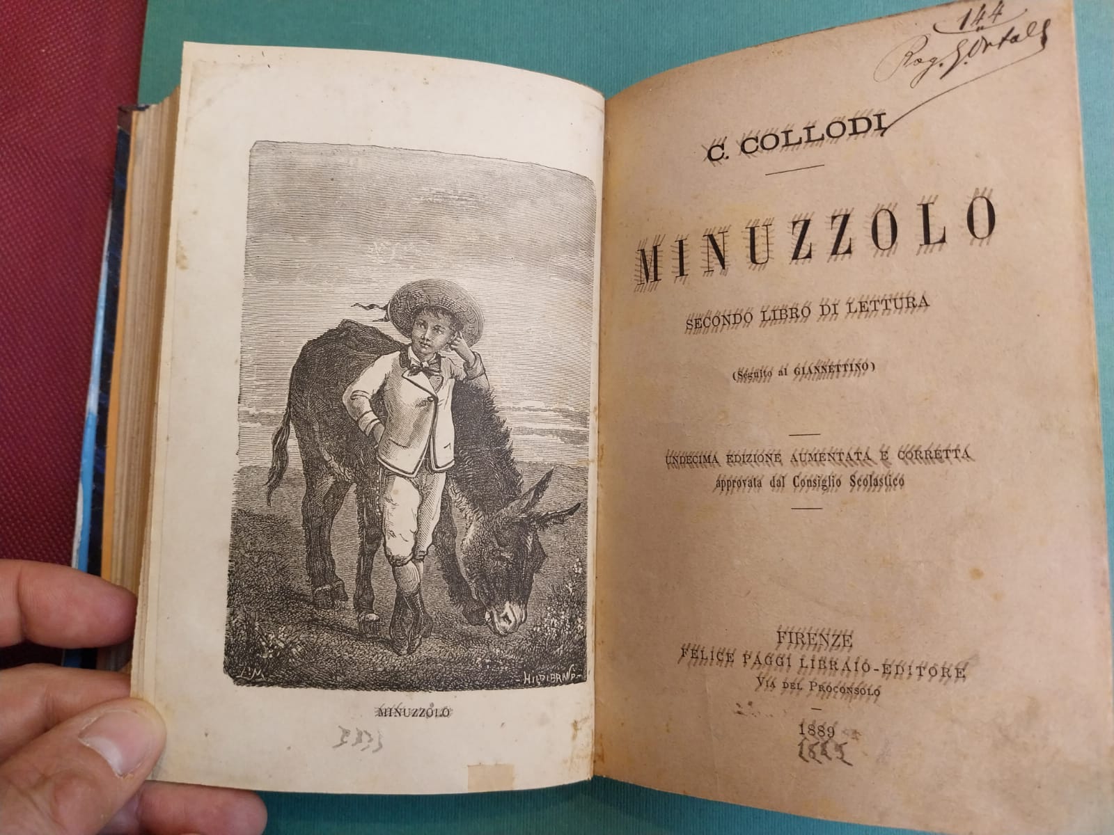 Giannettino. Librio per ragazzi. 17° edizione. Segue: Minuzzuolo. secondo libro …