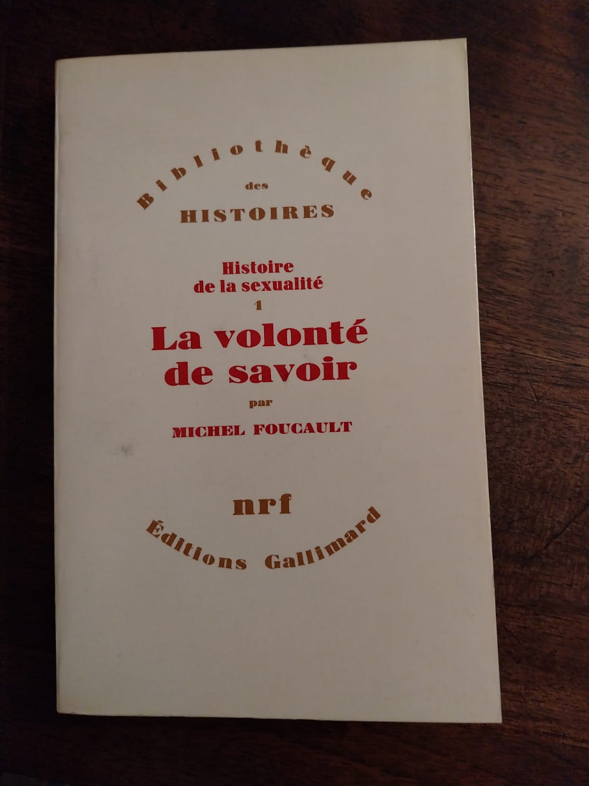 Histoire de la sexualité. 1- La volonté de savoir