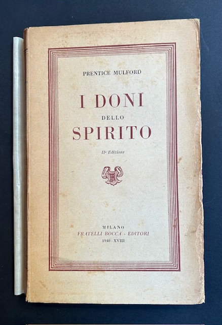 I doni dello spirito. II edizione.
