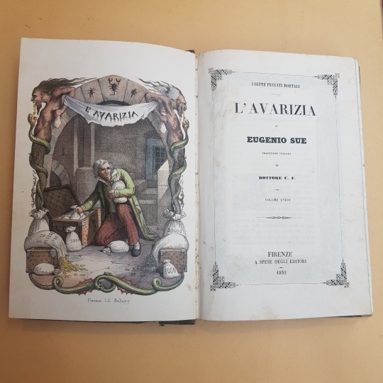 I sette peccati mortali. L'avarizia.