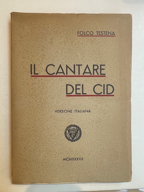 Il cantare del Cid. Versione italiana