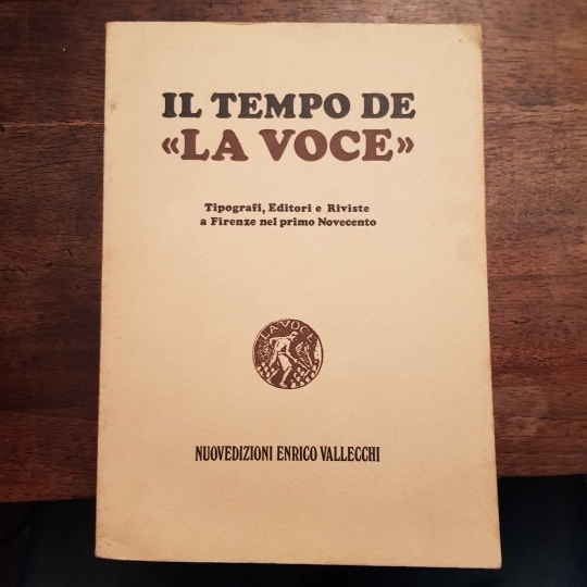 Il Tempo de 'La Voce'. Tipografi, editori e riviste a …