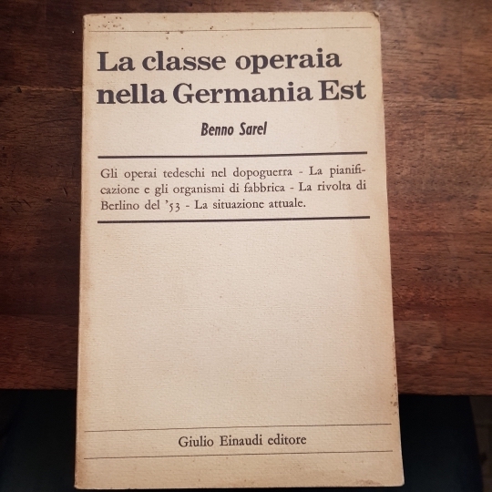 La classe operaia nella Germania Est.