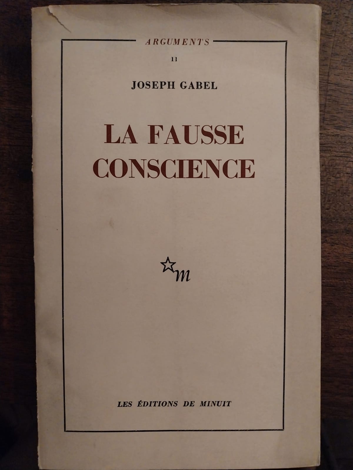La fausse conscience: Essai sur la réification. Troisieme edition revue …