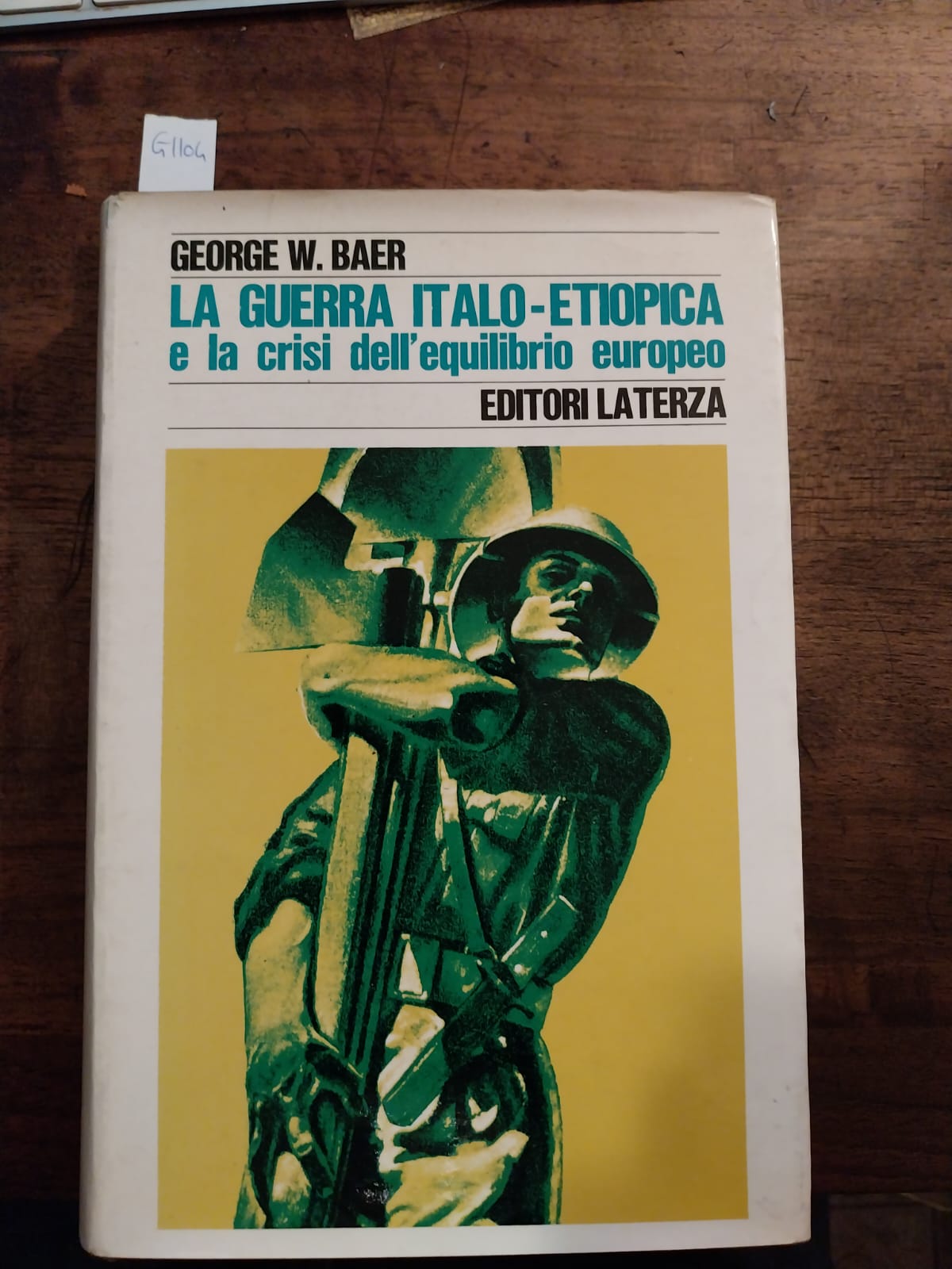 La guerra Italo-Etiopica e la crisi dell'equilibrio europeo.