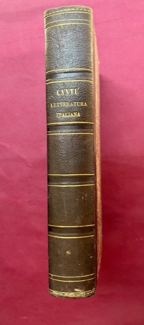 La letteratura italiana esposta alla gioventù per via d'esempj.