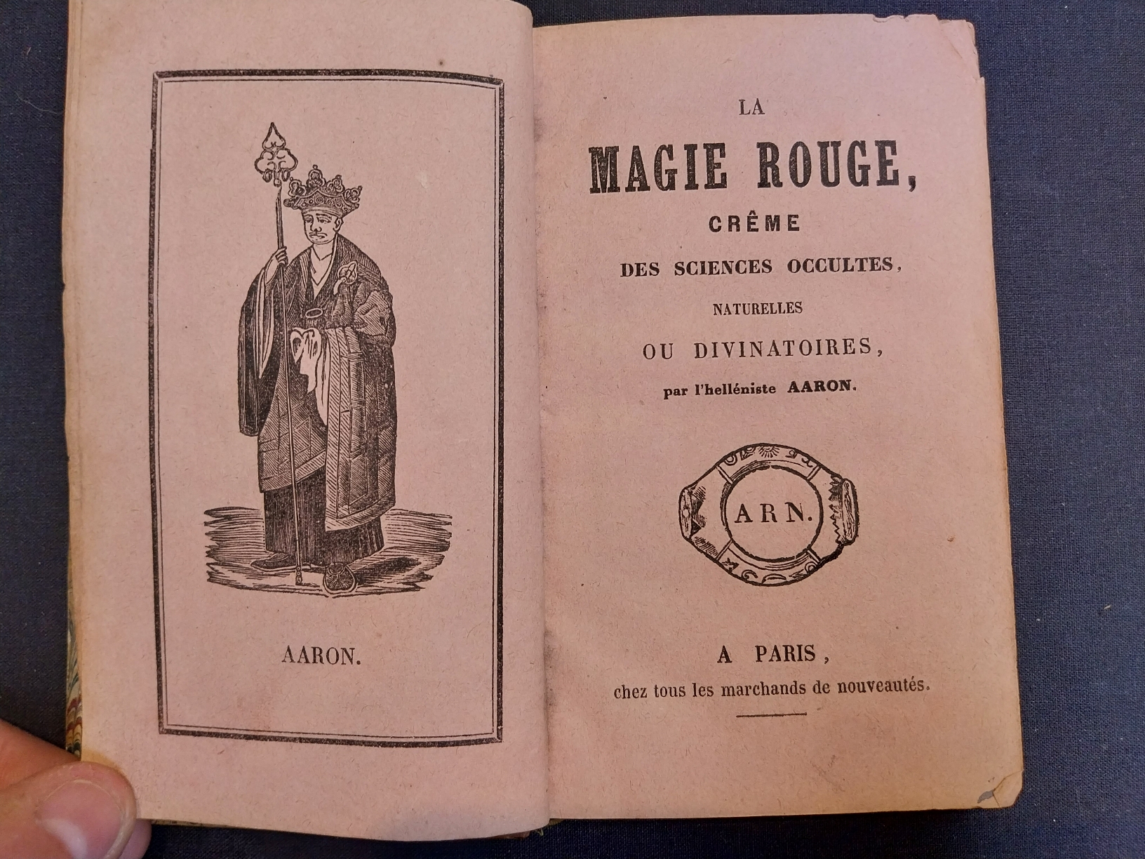 La magie rouge, créme des sciences occultes, naturelles ou divinatoires, …
