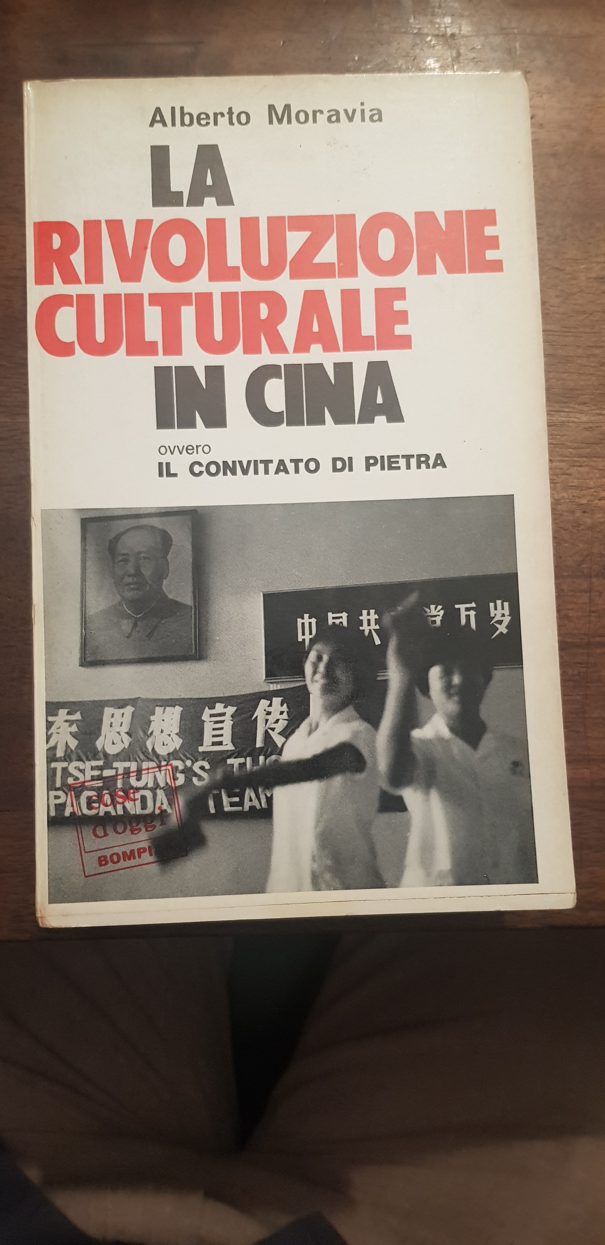 La rivoluzione culturale in Cina ovvero il convitato di pietra.