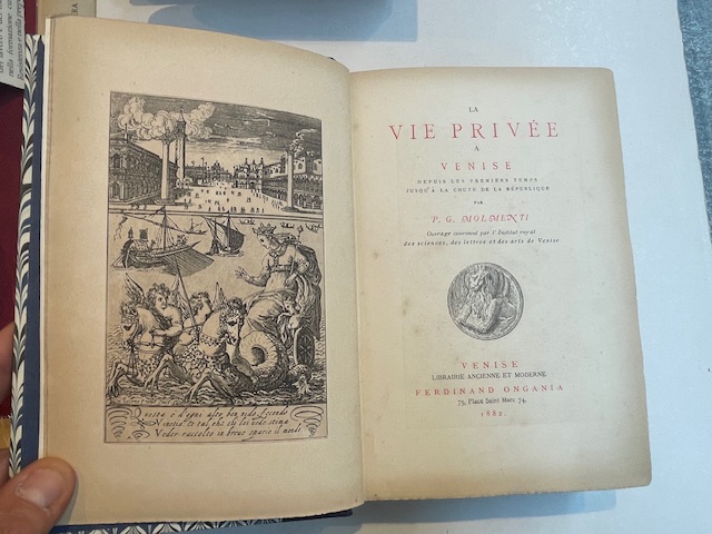 La vie privée a Venise depuis les premoers temps jusqu'à …