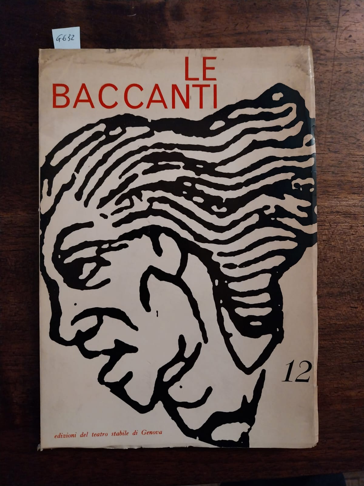 Le Baccanti. Traduzione du Edoardo Sanguineti. Con un saggio di …