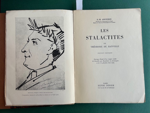 Les stalactites de Theodore de Banville. Edition critique. Ouvrage illustré …
