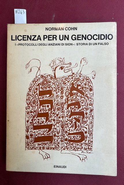 Licenza per un genocidio. I 'protocolli degli anziani di Sion': …