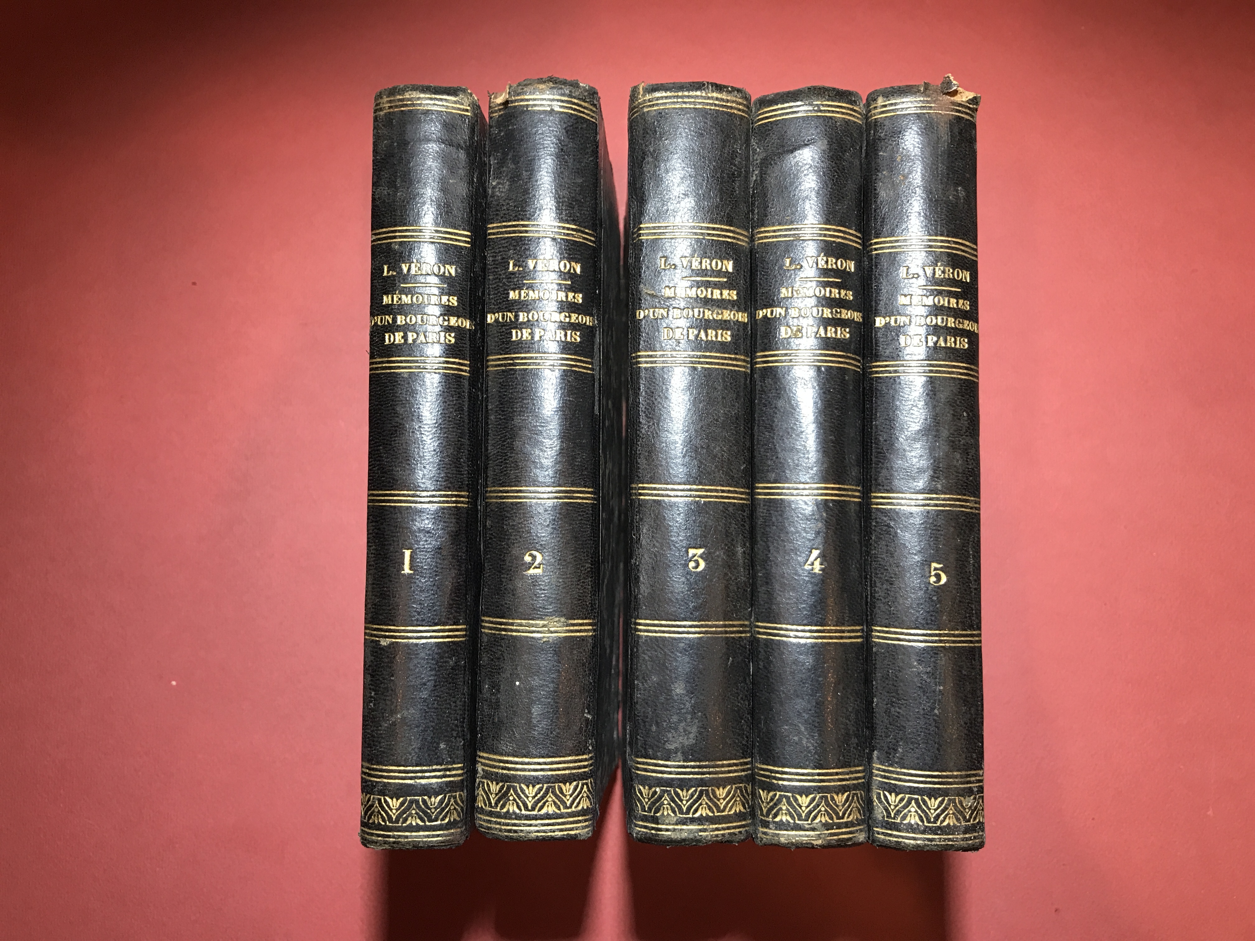 Mémoires d'un Bourgeois de Paris (5 Tomes - Complet) Comprenant …