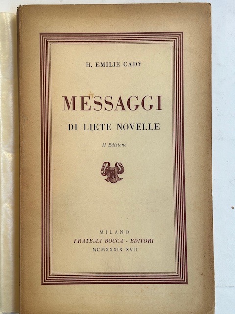 Messaggi di liete novelle